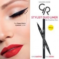Лайнер двухсторонний для глаз GOLDEN ROSE STYLIST DUO LINER