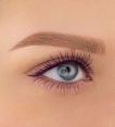 Фиолетовая тушь для ресниц Luxvisage Perfect Color веер пышных ресниц