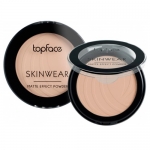 Пудра компактная TopFace "Skin Wear Matte Effect Powder" PT265