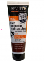 Ежедневный увлажняющий крем для бороды и лица Revuele Barber Salon