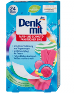 Салфетки для стирки Denkmit Fahr-und schmutz 3in1 цветных вещей
