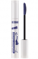 Тушь для ресниц Синяя Perfect Color Blue Luxvisage Веер пышных ресниц