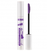 Фиолетовая тушь для ресниц Luxvisage Perfect Color веер пышных ресниц
