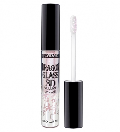 Блеск для губ суперглянцевый DRAGON GLASS 3D volume Luxvisage