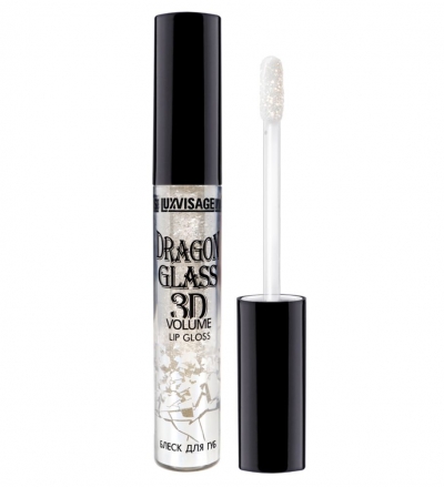 Блеск для губ суперглянцевый DRAGON GLASS 3D volume Luxvisage