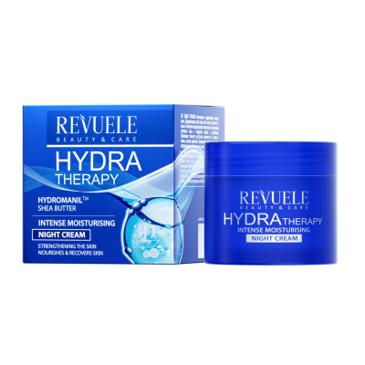 Крем для лица ночной Revuele Hydra Therapy интенсивно увлажняющий