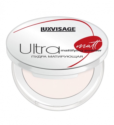 Пудра компактная Ultra matt Luxvisage
