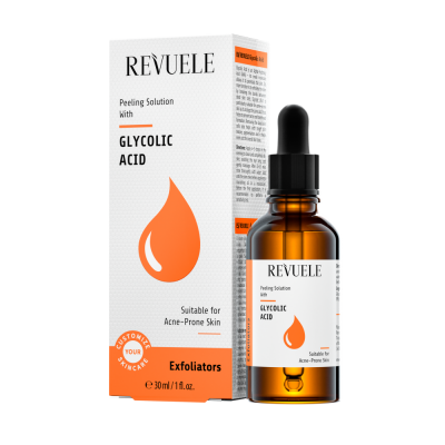 Пилинг для лица Гликолевая кислота REVUELE CYS