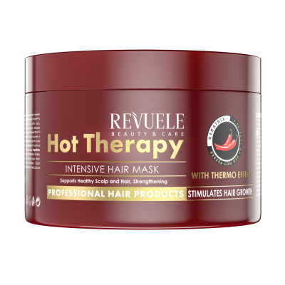 Маска для волос с термоэффектом Revuele Intensive Hot Therapy Hair Mask With Thermo Effect