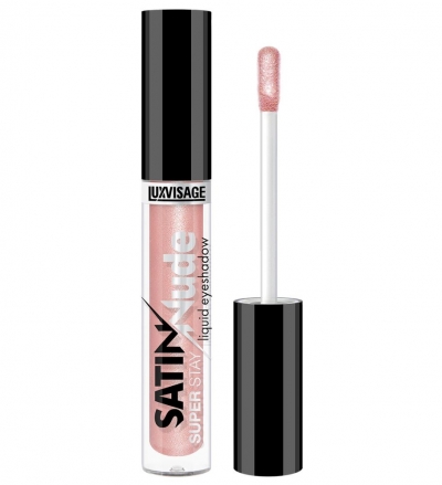 Тени для век cатиновые жидкие Luxvisage Satin Nude Super Stay