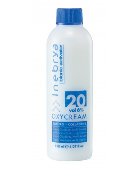 Крем‑окислитель для волос Inebrya Bionic Oxycream Zaffiro‑Collagene 20 Vol 6 %