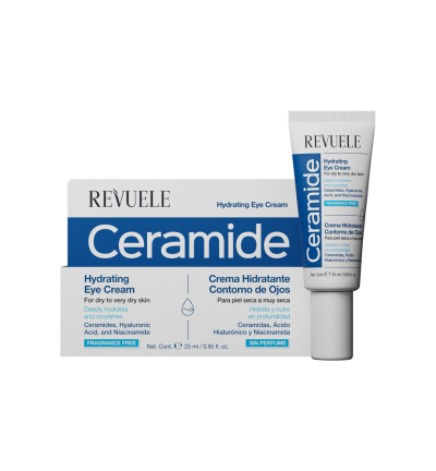 Крем для век увлажняющий с керамидами Revuele Ceramide
