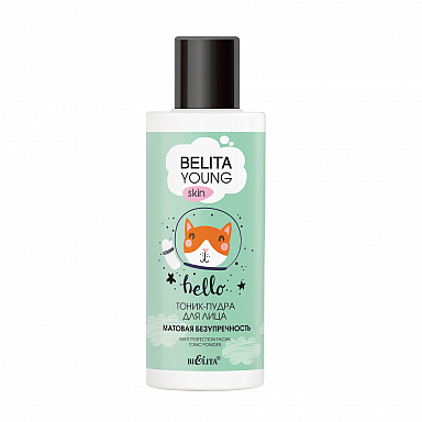 Тоник-пудра для лица «Матовая безупречность»Belita Young Skin