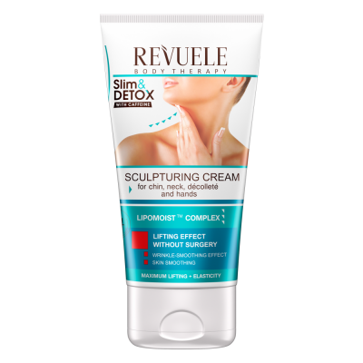 Скульптурирующий крем для подбородка шеи и декольте Revuele Slim & Detox