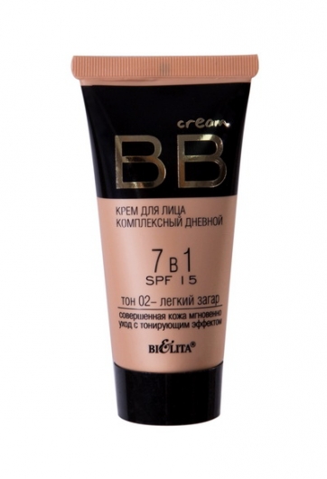 BB крем для лица комплексный дневной 7 в 1 SPF 15 Белита