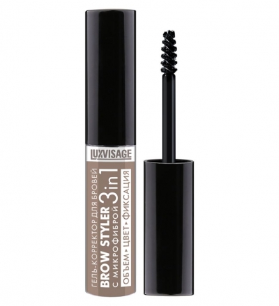 Гель-корректор для бровей Brow Styler 3 in 1 Luxvisage