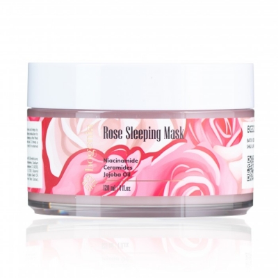 Ночная маска для лица Rose Sleeping Mask Bogenia BG328 №001