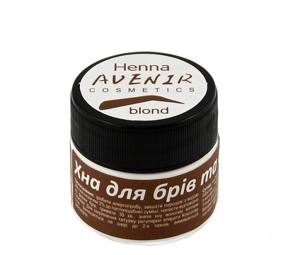 Хна для бровей Avenir