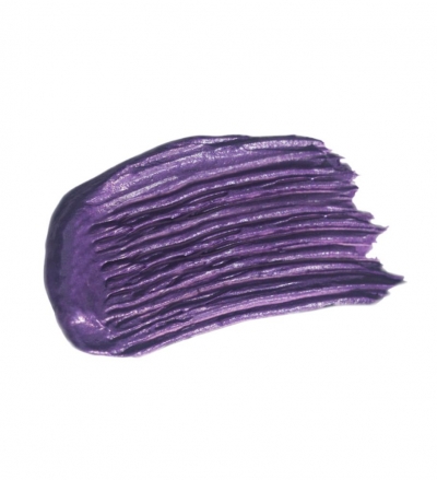 Фиолетовая тушь для ресниц Luxvisage Perfect Color веер пышных ресниц
