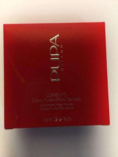 Пудра для лица PUPA Luminys Silky Baked Face  запеченная