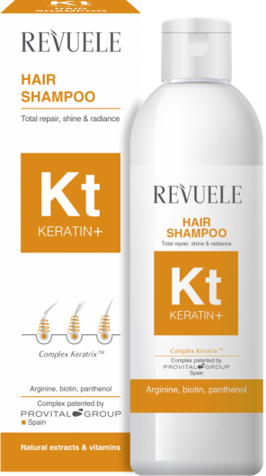 REVUELE KERATIN+ Шампунь для волос