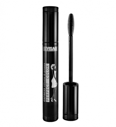 Тушь для ресниц Luxvisage Perfect Color EXPRESS объем&длина