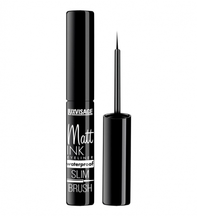 Подводка для глаз водостойкая матовая Matt ink Waterproof Luxvisage
