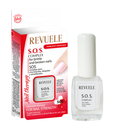 SOS-комплекс для ломких и сломанных ногтей Revuele Nail Therapy