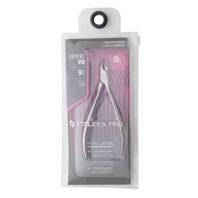 Кусачки профессиональные для кожи STALEKS PRO EXPERT  NE-90-9
