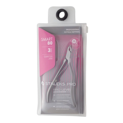 Кусачки профессиональные для кожи STALEKS PRO SMART 80 NS-80-3