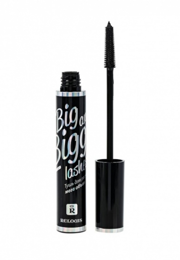 Тушь для ресниц мега объем Big and Bigger Lashes Relouis