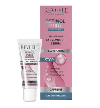 Осветляющая сыворотка для контура глаз Revuele Retinol Forte