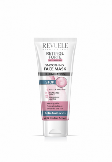 Разглаживающая маска для лица 80мл Revuele Retinol Forte