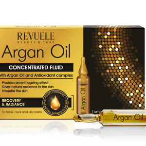 Ампулы для лица с аргановым маслом Revuele Argan Oil