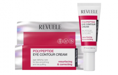 Крем для контура глаз с полипептидами Revuele