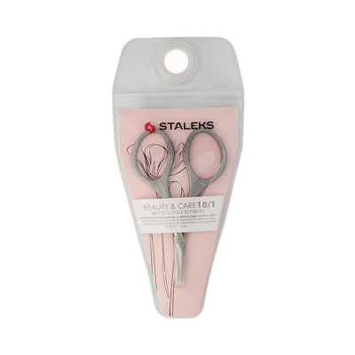 Ножницы для кутикулы STALEKS BEAUTY and CARE 10 TYPE 1 SBC-10 1 матовые