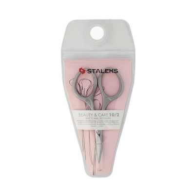 Ножницы для ногтей STALEKS BEAUTY and CARE 10 TYPE 2 SBC-10 2 матовые