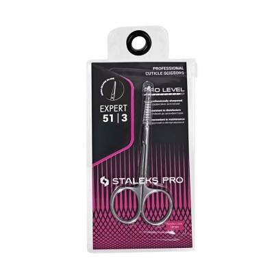 Ножницы для кутикулы профессиональные STALEKS PRO EXPERT 51 TYPE 3 SE-51 3