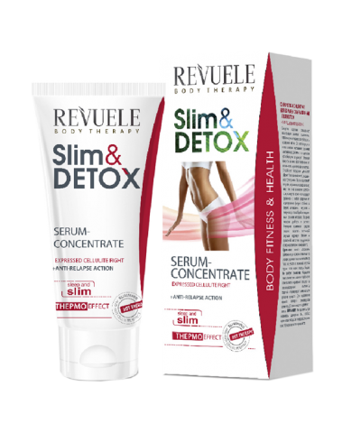 REVUELE SLIM&DETOX Термо сыворотка-концентрат борется с выраженным целлюлитом