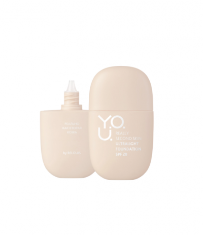 Ультралегкий тональный крем Y.O.U. Really Second Skin Relouis