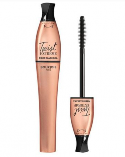 Тушь для ресниц Bourjois Twist Extreme Fiber Mascara удлинение, объем и разделение