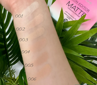 Пудра компактная для лица TopFace Skin Editor Matte Finish PT263