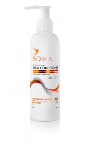 Шампунь Глубокая очистка с АНА кислотами для жирных волос Soika