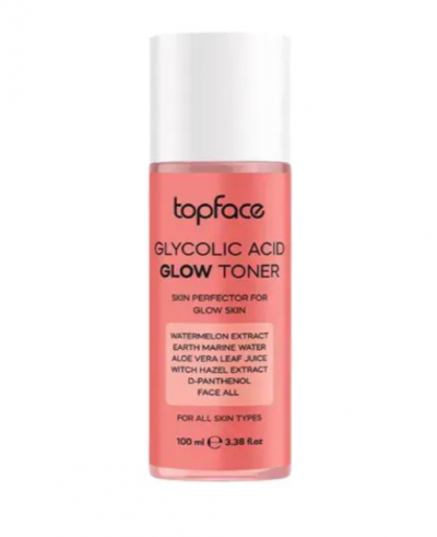 Тоник с гликолевой кислотой Glycolic Acid Glow Toner Topface PT809