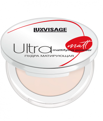 Пудра компактная Ultra matt Luxvisage