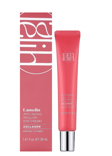 Антивозрастной крем для кожи вокруг глаз Lamelin Collagen Anti-Aging Roll-On Eye Cream с коллагеном, 30 мл