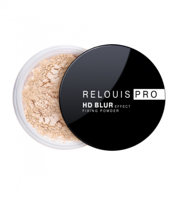 Пудра фиксирующая с эффектом блюра RELOUIS PRO HD blur effect fixing powder