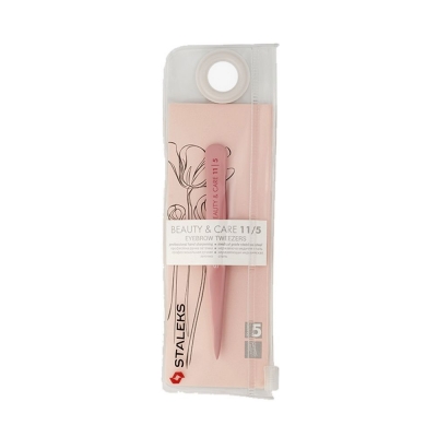 Пинцет для бровей точечный Staleks Beauty & Care 11 TYPE 5 TBC-11/5