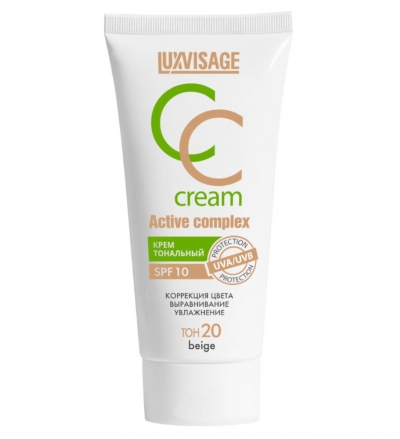 Тональный крем CC Active Complex SPF 10 Luxvisage