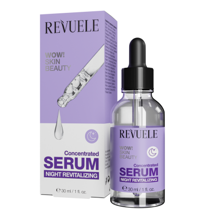 REVUELE WOW! SKIN BEAUTY КОНЦЕНТРИРОВАННАЯ СЫВОРОТКА НОЧНАЯ ВОССТАНОВЛЯЮЩАЯ